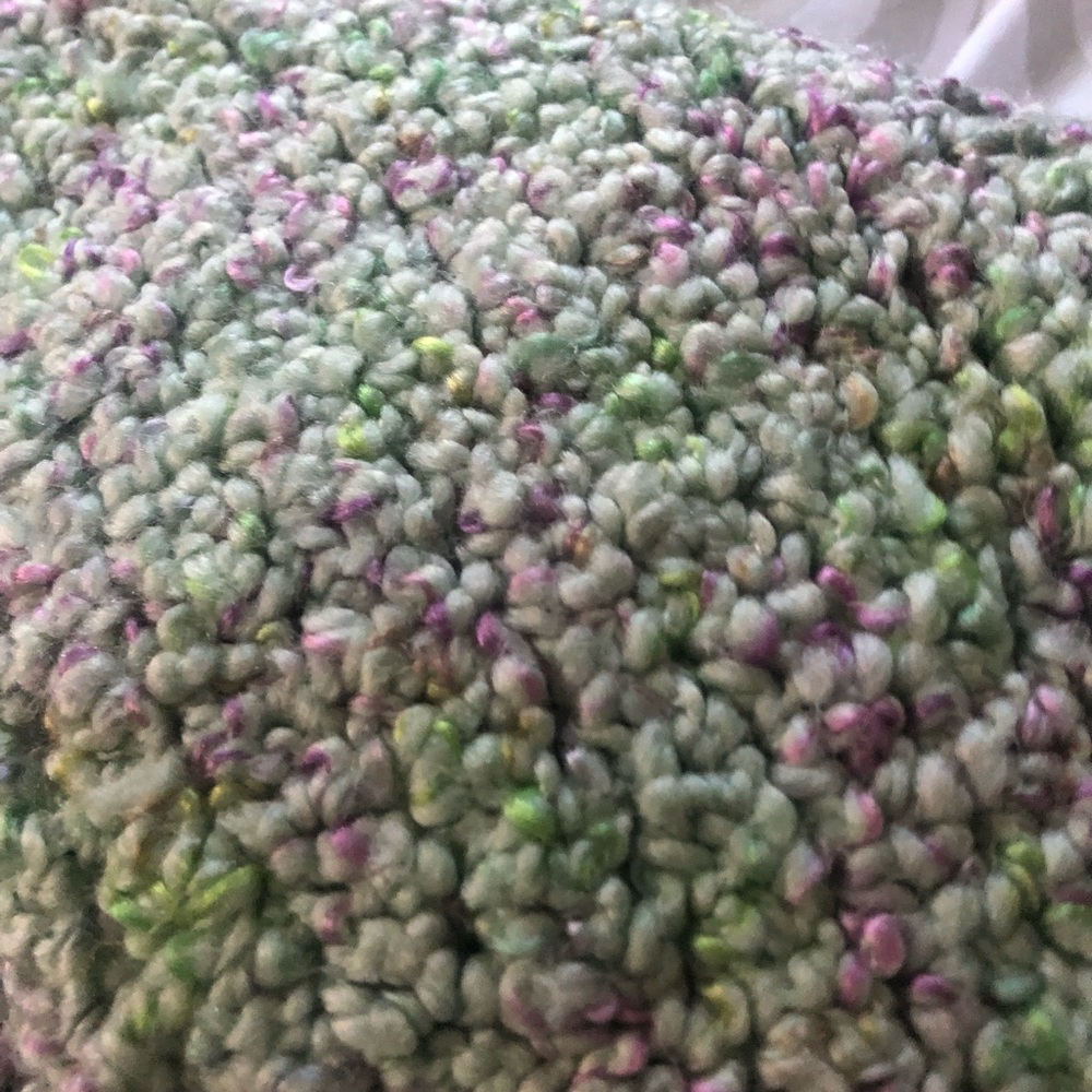 Cozy Multicolor Textured Throw Blanket